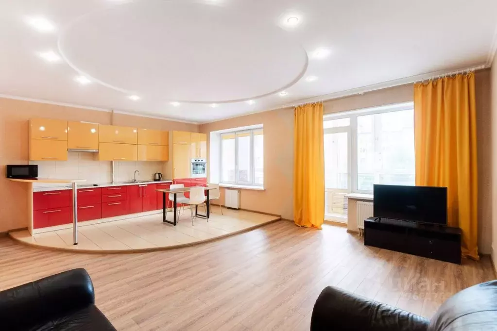 3-к кв. Омская область, Омск Старгород мкр, ул. Шукшина, 3 (108.0 м) - Фото 2