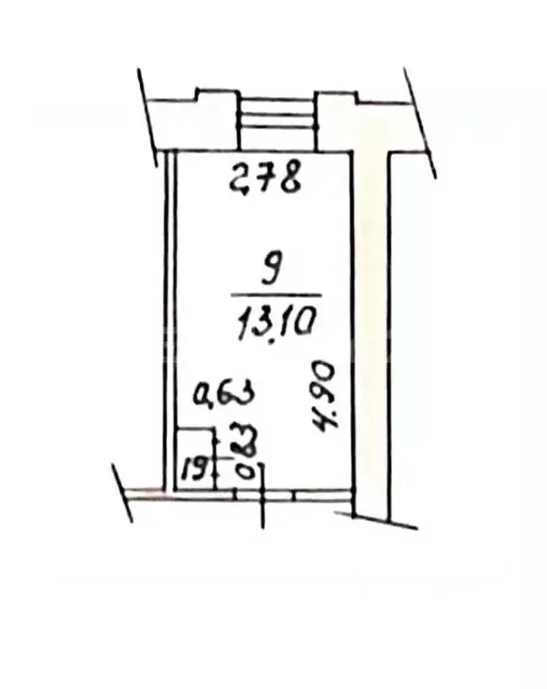 Комната Чувашия, Чебоксары ул. Мате Залка, 10 (13.6 м) - Фото 2