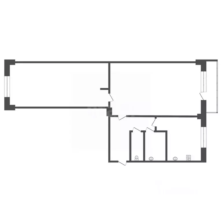 2-к кв. Кемеровская область, Юрга просп. Победы, 14А (45.0 м) - Фото 2