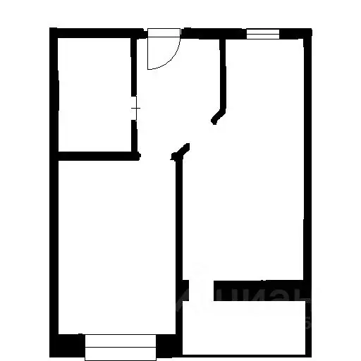 1-к кв. Санкт-Петербург пос. Парголово, ул. Михаила Дудина, 25к2 (38.0 ... - Фото 1