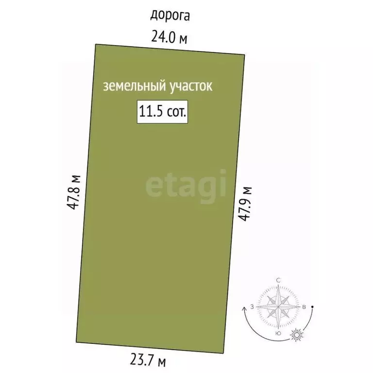 Участок в Костромская область, Шарья Северная ул., 10 (10.0 сот.) - Фото 1