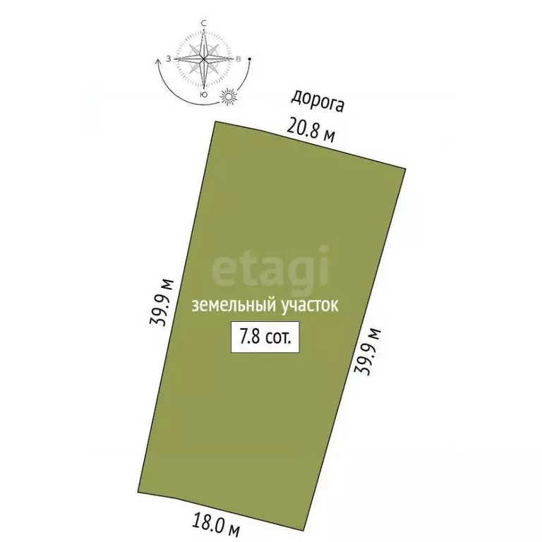 Участок в Тюменская область, Тюменский муниципальный округ, д. Елань, ... - Фото 2