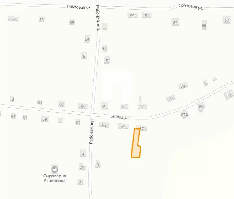 Участок в село Волково, Новая улица, 65 (8 м) - Фото 1