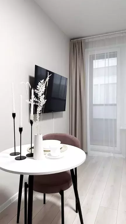 Студия Санкт-Петербург бул. Александра Грина, 4 (26.8 м) - Фото 2