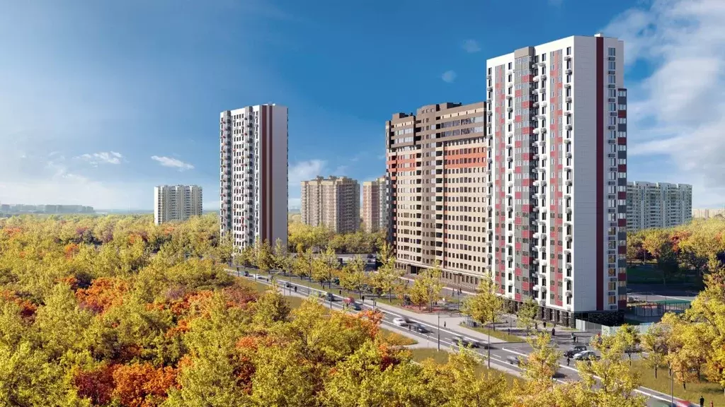 Студия Московская область, Химки Планерная мкр, Химки Тайм жилой ... - Фото 1