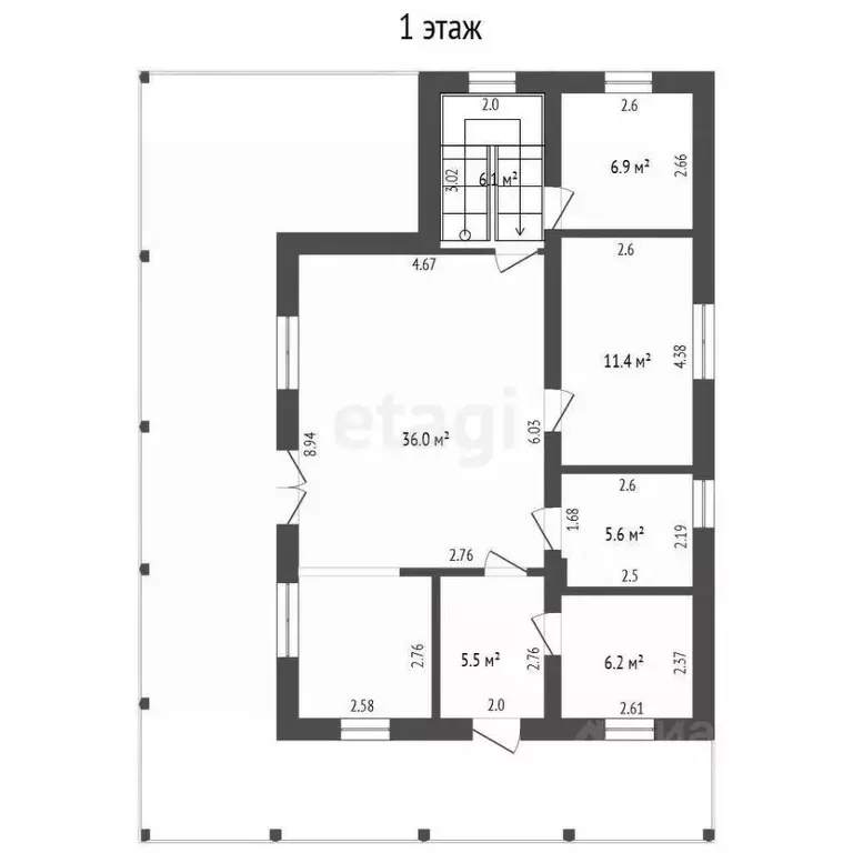 Дом в Ярославская область, Ярославский муниципальный округ, д. ... - Фото 2