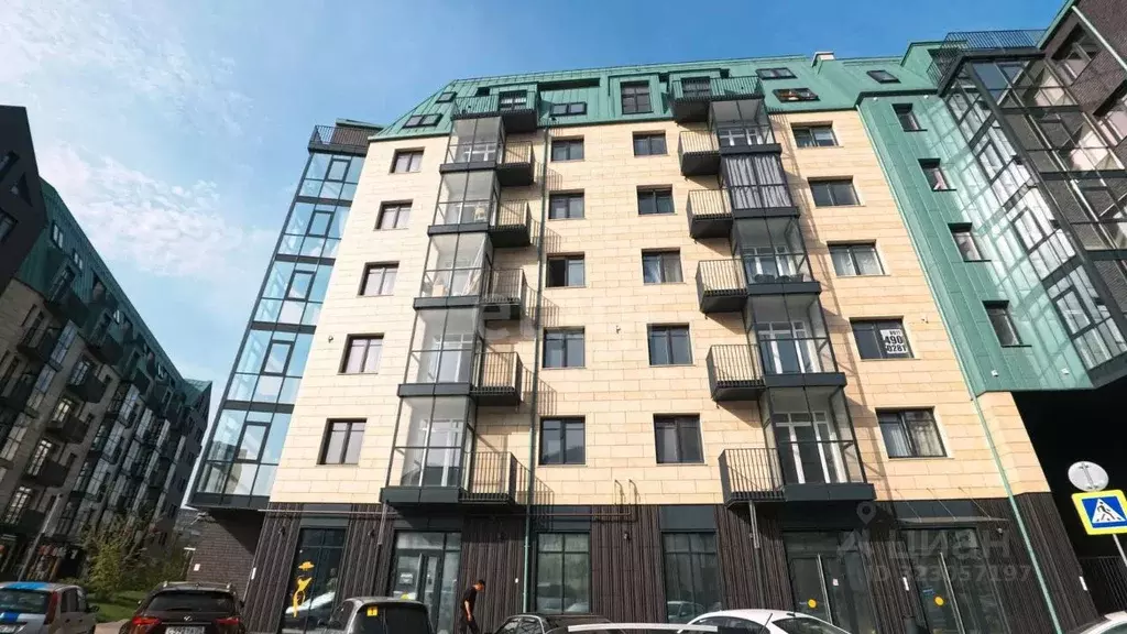 2-к кв. Калининградская область, Калининград Октябрьская ул., 12 ... - Фото 2