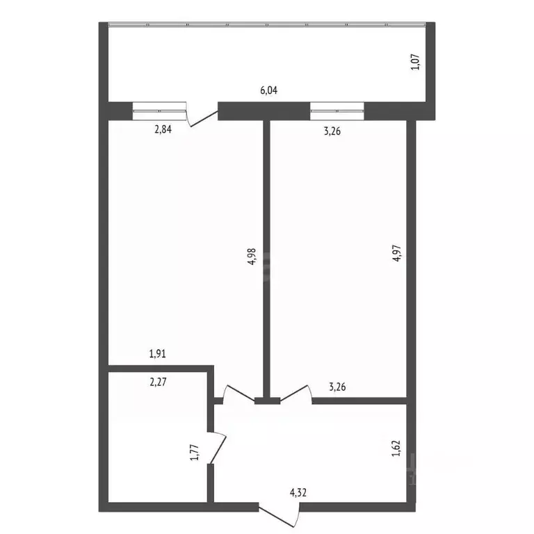 1-к кв. Амурская область, Благовещенск Игнатьевское ш., 14/5 (45.0 м) - Фото 2
