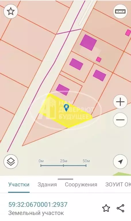 Участок в Пермский край, Пермский муниципальный округ, пос. Протасы, ... - Фото 1