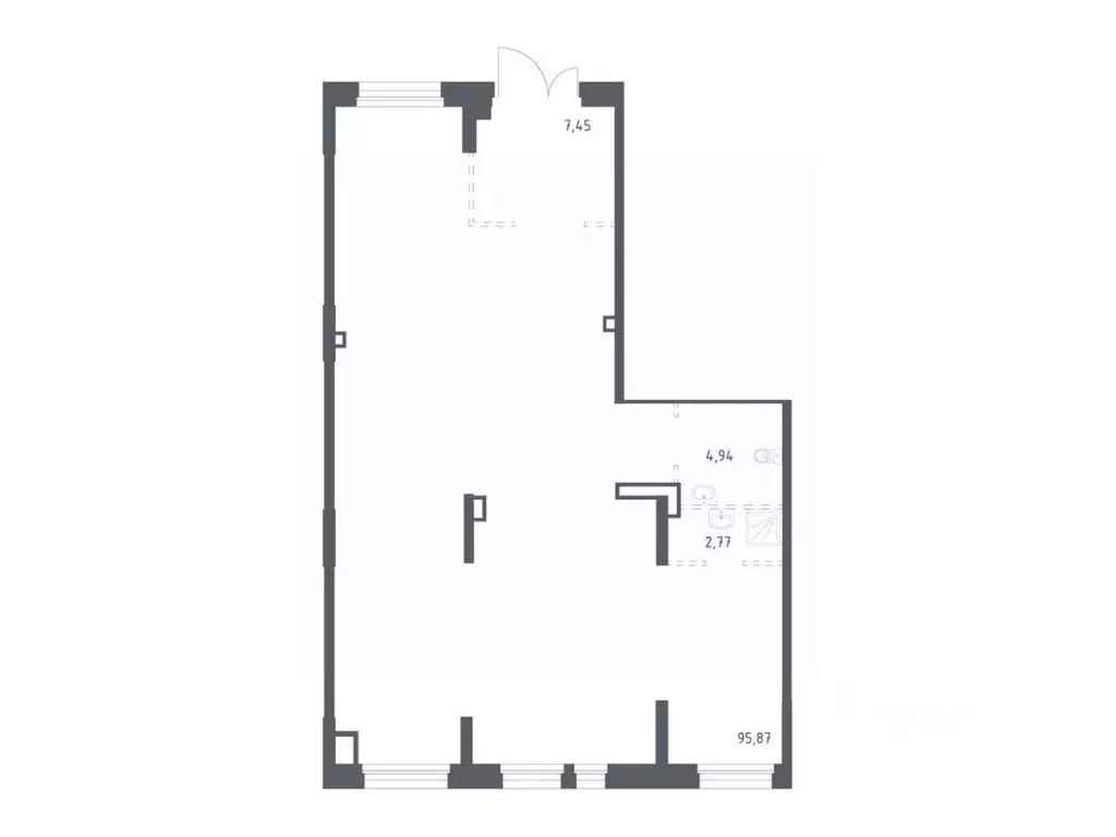 Помещение свободного назначения в Московская область, Мытищи Мытищи ... - Фото 1