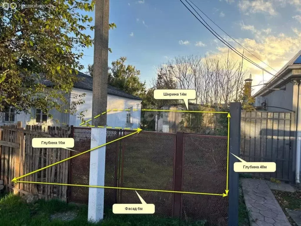 Участок в Витязево, Советская улица (5.42 м) - Фото 1