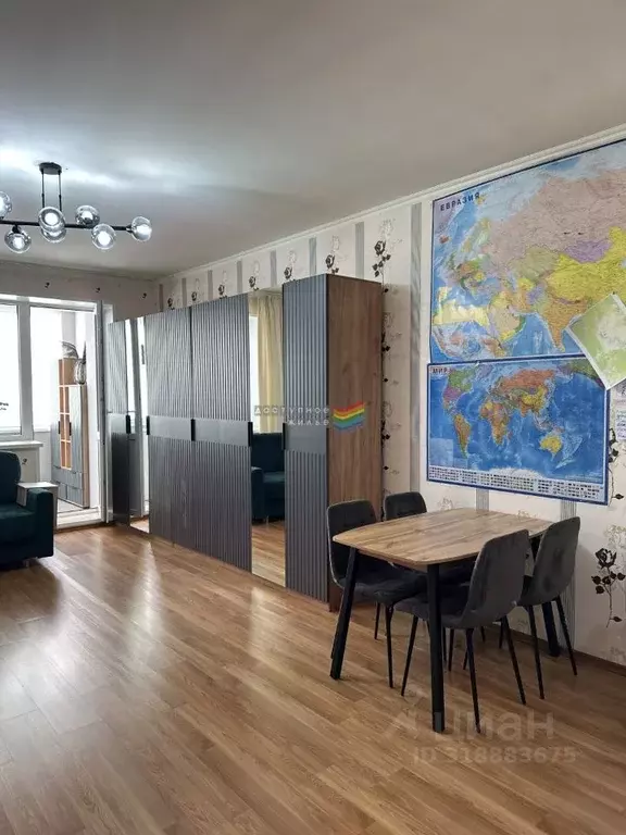 2-к кв. Красноярский край, Красноярск ул. Алексеева, 107 (71.4 м) - Фото 1