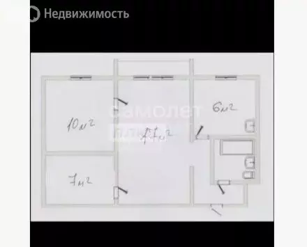 2-комнатная квартира: Липецк, Московская улица, 27 (44.6 м) - Фото 2