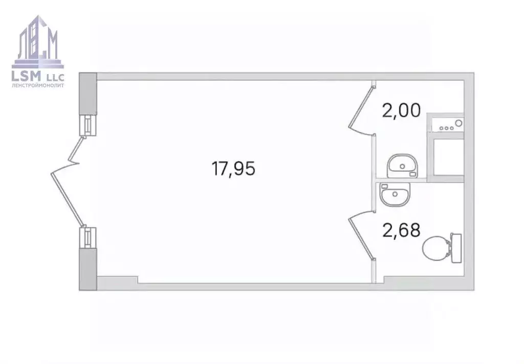 Помещение свободного назначения в Ленинградская область, Всеволожский ... - Фото 2