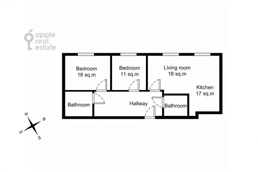3-к кв. Москва пер. Докучаев, 2 (95.0 м) - Фото 2