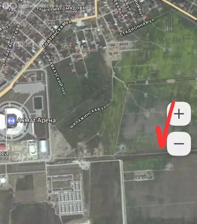 Участок в Грозный, 4-й сектор, 71-й квартал (6 м) - Фото 0