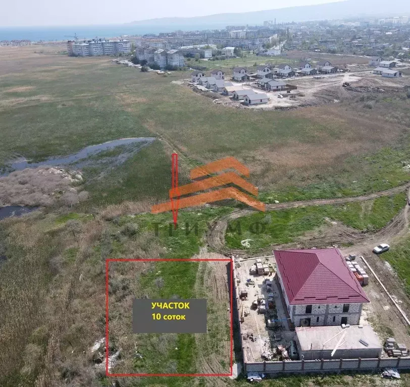 Участок в Крым, Феодосия ул. Ковпака, 8 (10.0 сот.) - Фото 1