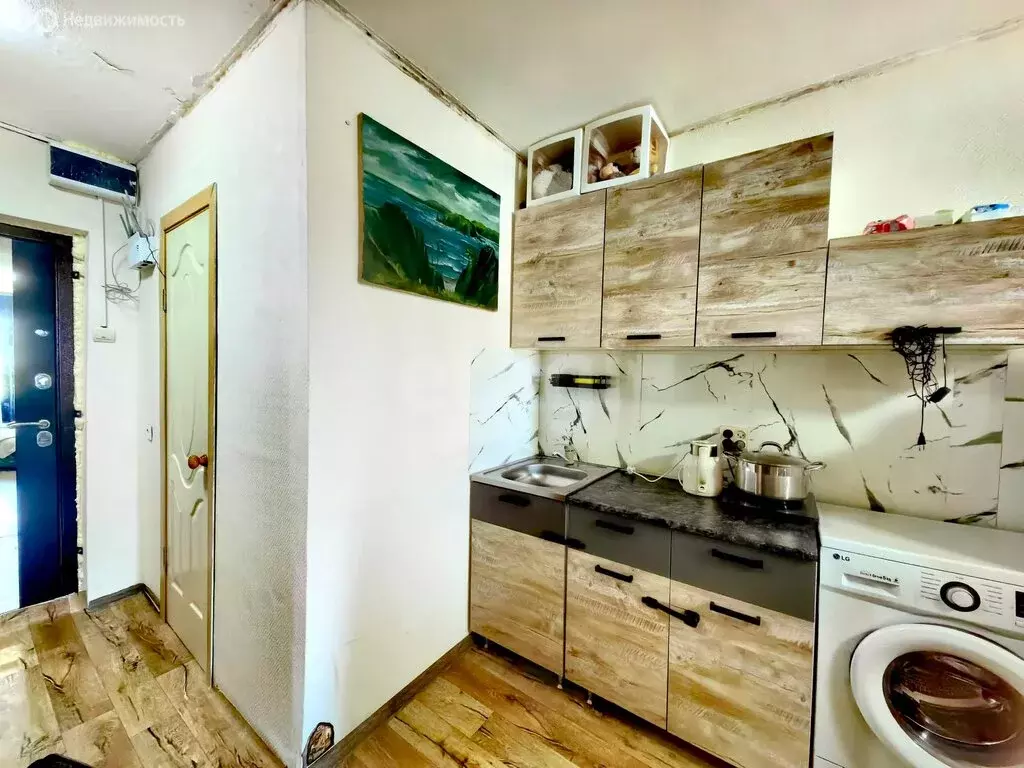 Квартира-студия: Арсеньев, улица Островского, 4 (22.7 м) - Фото 1
