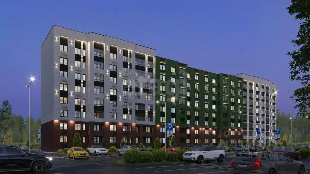 2-к кв. Курская область, Курск Соловьиная ул., 57 (71.27 м) - Фото 1