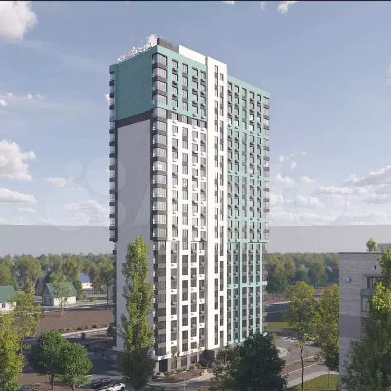 1-к. квартира, 42,5 м, 9/24 эт. - Фото 1