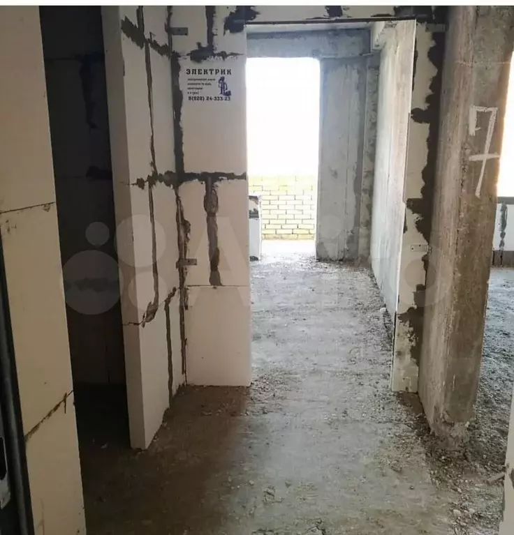 Квартира-студия, 33,4 м, 3/16 эт. - Фото 1