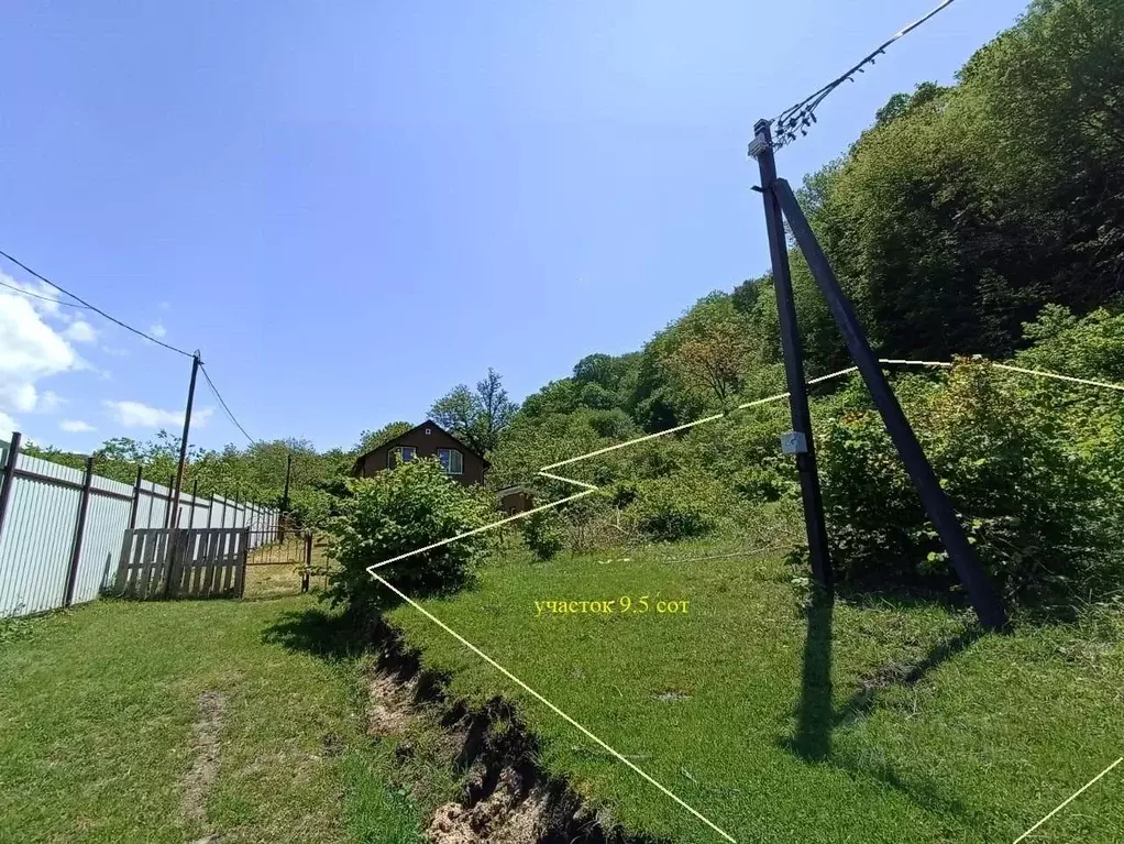 Участок в Краснодарский край, Сочи Тихоновка мкр, ул. Скрябина (9.5 ... - Фото 1