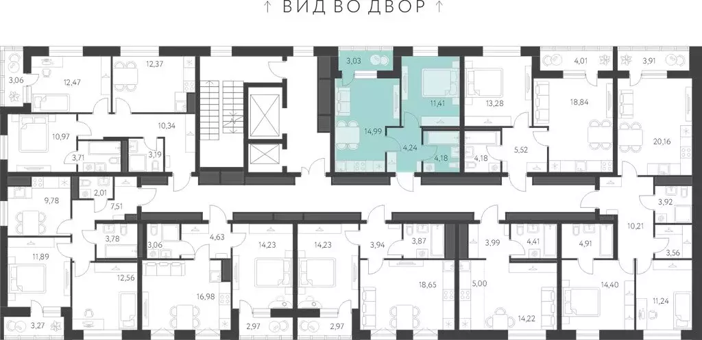 1-комнатная квартира: Екатеринбург, микрорайон Академический, ЖК ... - Фото 1