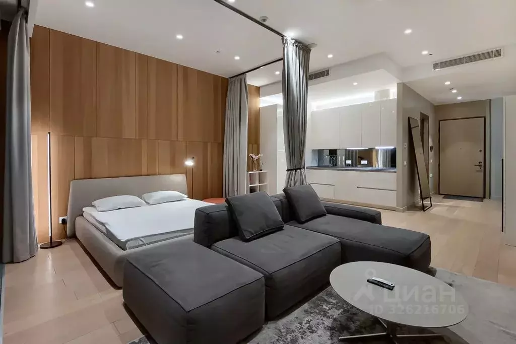 Студия Москва 1-й Красногвардейский проезд, 22с1 (55.0 м) - Фото 2