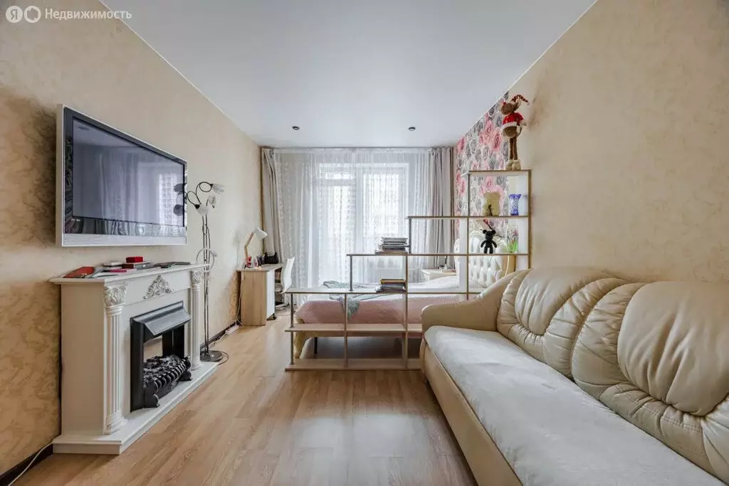 1-комнатная квартира: Санкт-Петербург, улица Ушинского, 33к3 (40 м) - Фото 0