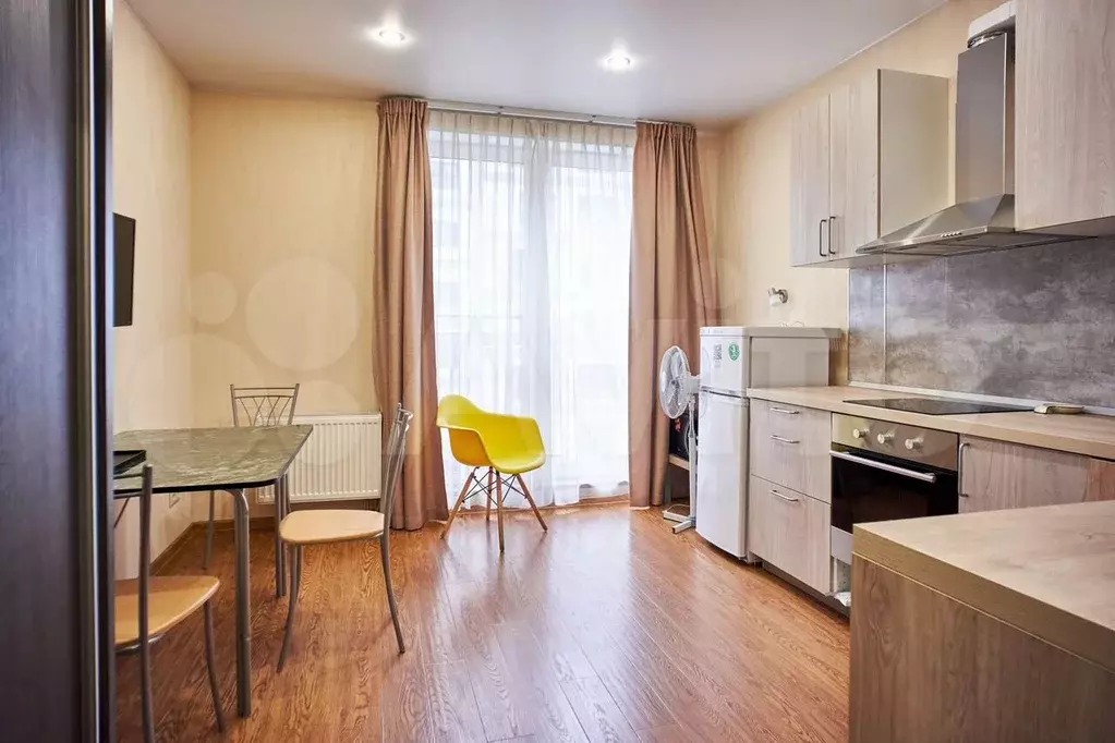 1-к. квартира, 44,7 м, 4/9 эт. - Фото 0