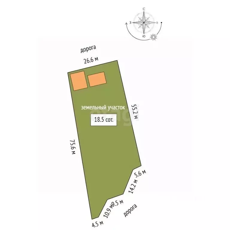 Дом в Саха (Якутия), Покровск Луговая ул., 6 (96 м) - Фото 2