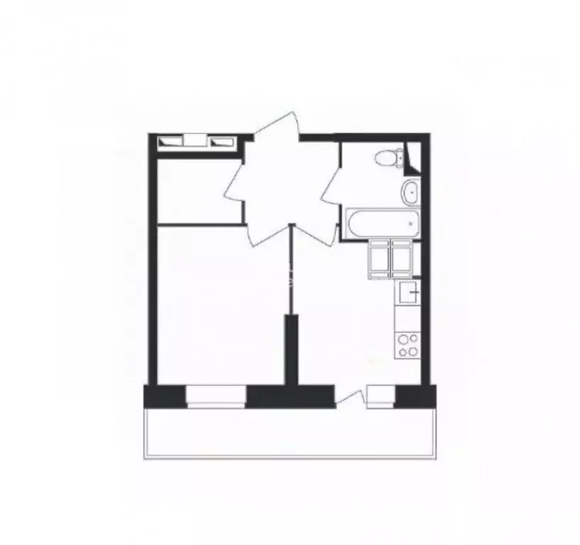 1-к кв. Московская область, Красногорск городской округ, Путилково пгт ... - Фото 2