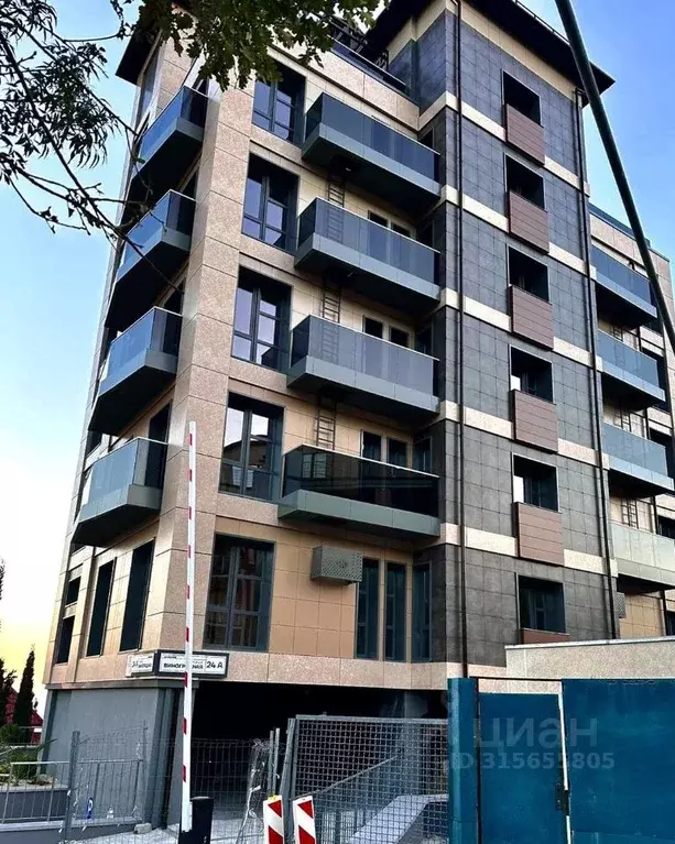 1-к кв. Крым, Ялта муниципальный округ, Ливадия пгт ул. Виноградная, ... - Фото 1