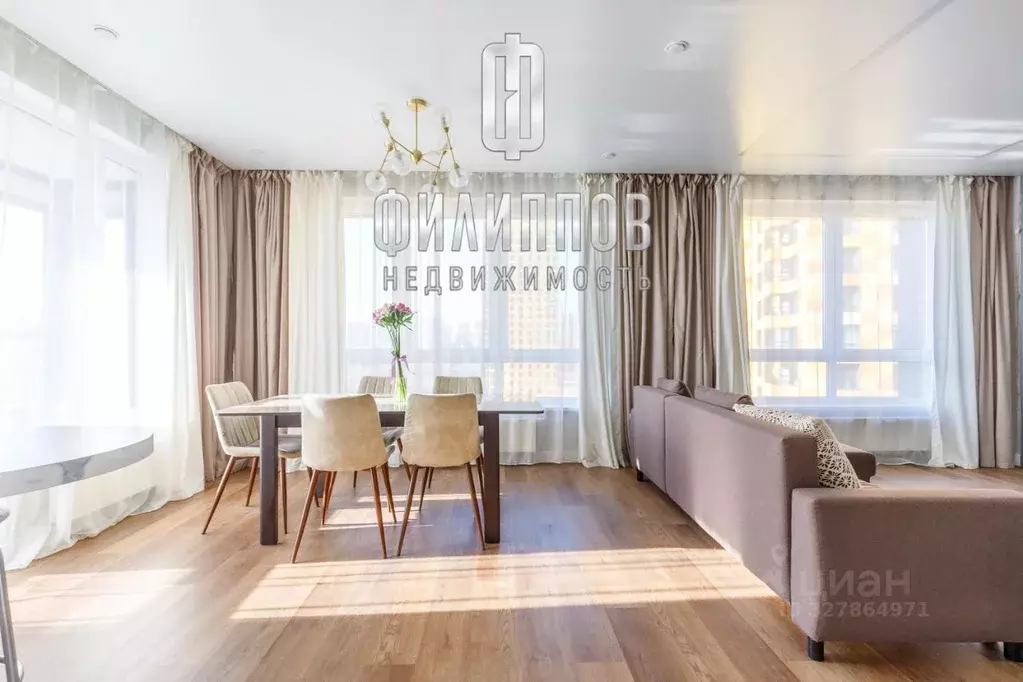 3-к кв. Санкт-Петербург Комендантский просп., 54 (108.8 м) - Фото 1