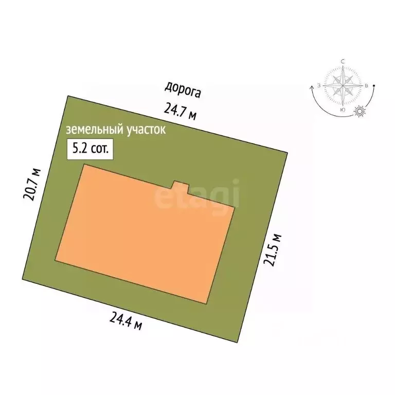 Дом в Ямало-Ненецкий АО, Тарко-Сале Пуровский район, Ближние дачи, 18А ... - Фото 2