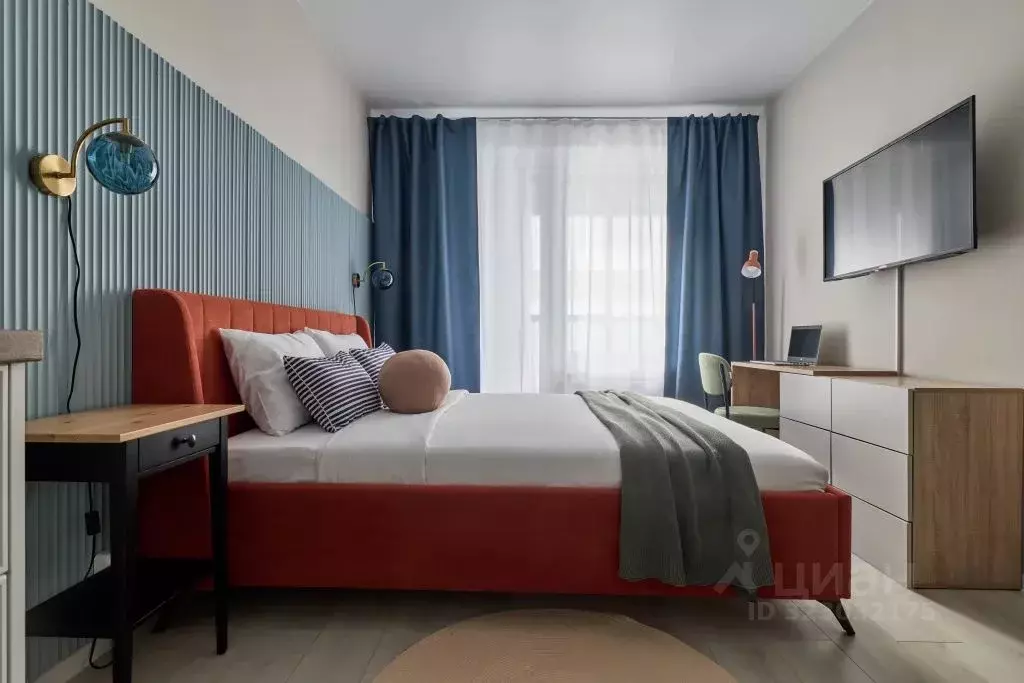 Студия Санкт-Петербург бул. Александра Грина, 4 (29.0 м) - Фото 2