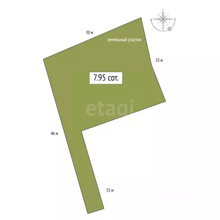 Участок в Алтай, Майминский район, пос. Алферово Центральная ул. (7.95 ... - Фото 2