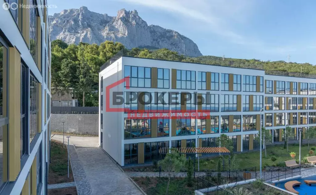 1-комнатная квартира: Алупка, Севастопольское шоссе, 6Ак1 (40.6 м) - Фото 2