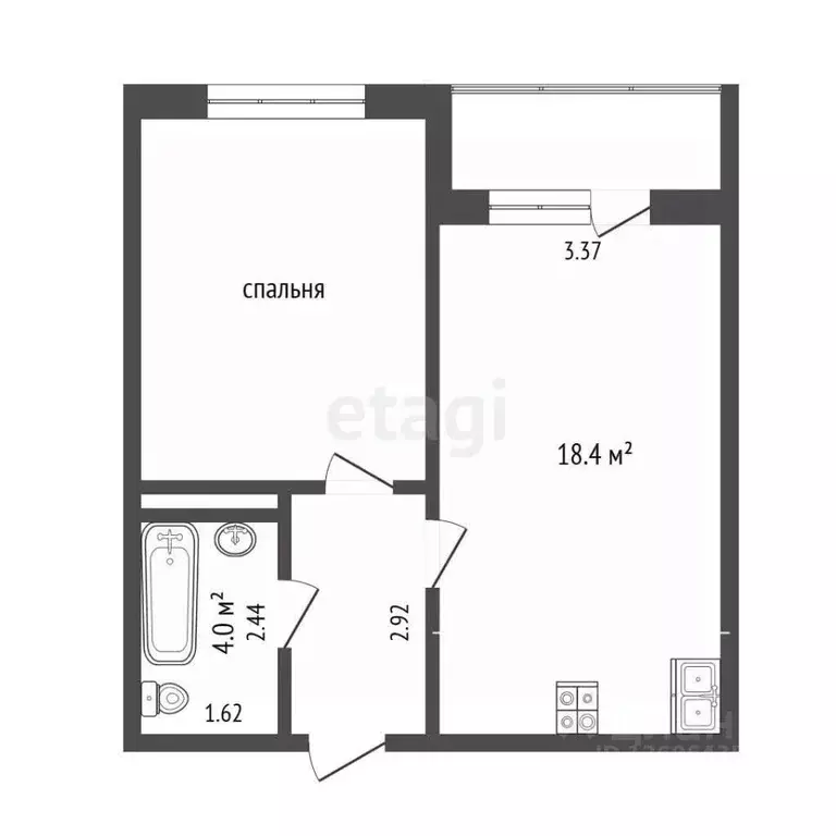 2-к кв. Москва Никитинская ул., 10 (40.0 м) - Фото 2