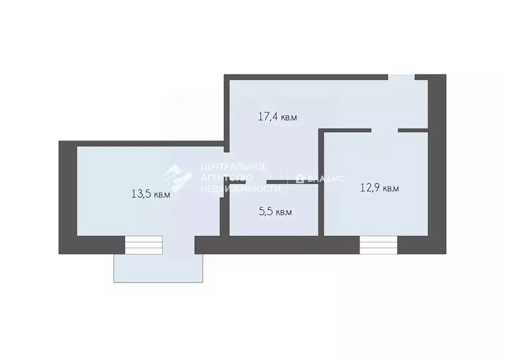 3-к кв. Рязанская область, Касимов Советская ул., 197А (97.0 м) - Фото 2