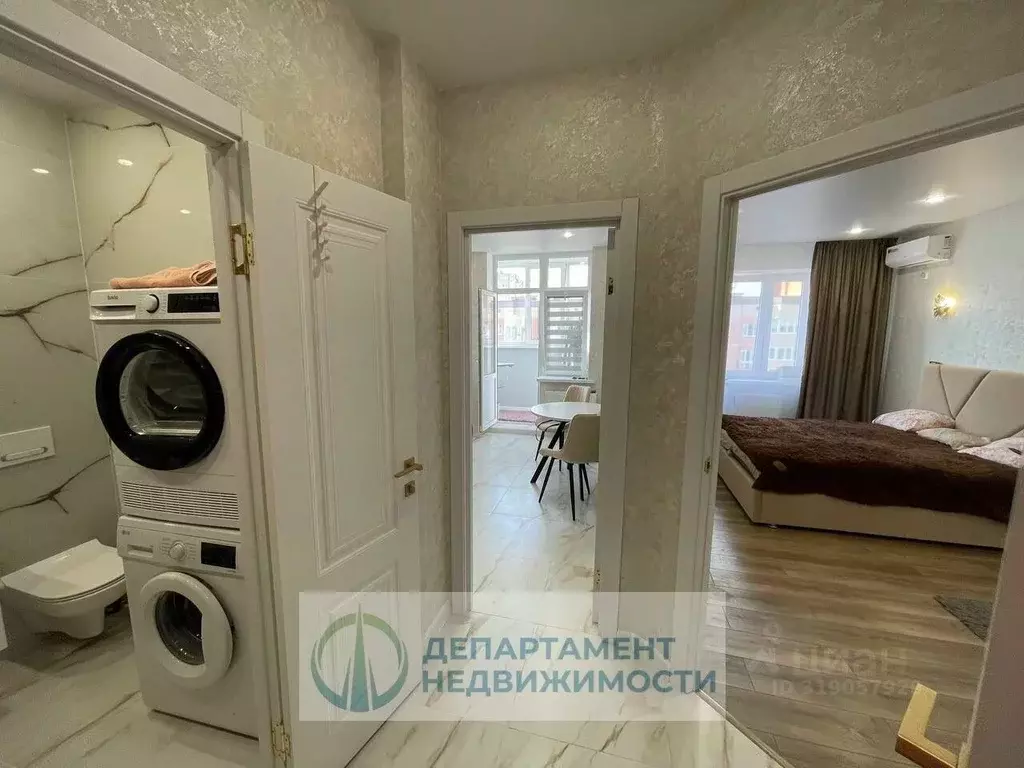 1-к кв. Краснодарский край, Краснодар ул. Им. Героя Яцкова И.В., 19к1 ... - Фото 1