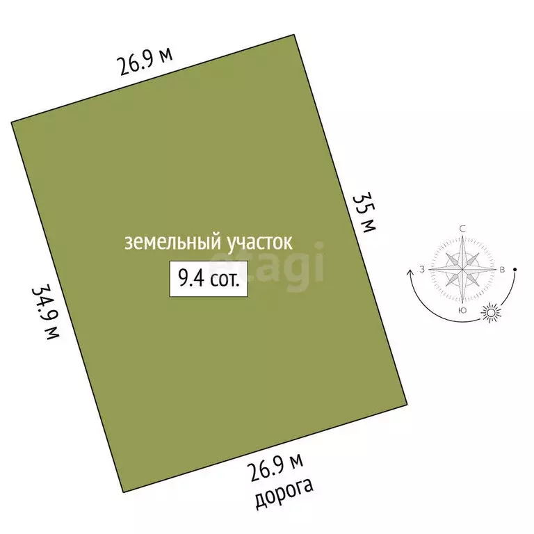 Участок в Челябинская область, Красноармейский муниципальный округ, ... - Фото 1