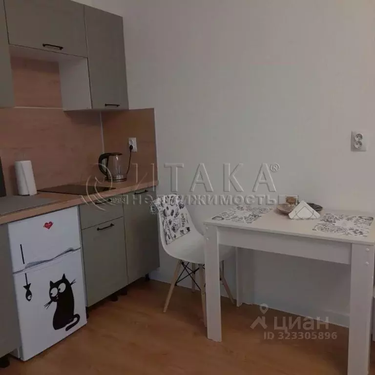 Студия Ленинградская область, Мурино Всеволожский район, ул. ... - Фото 1