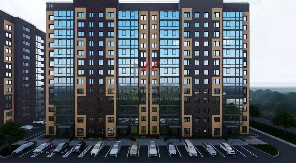 1-комнатная квартира: Абакан, улица Генерала Тихонова, 3 (42.36 м) - Фото 2