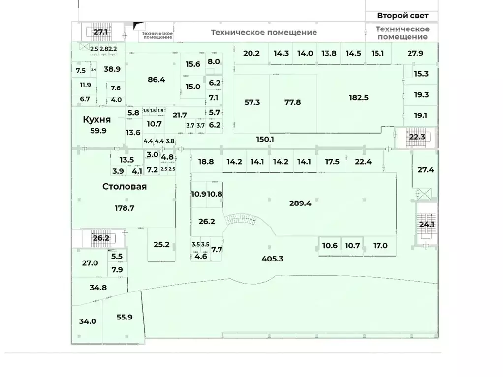 Офис в Санкт-Петербург ул. Руставели, 31 (2363 м) - Фото 2
