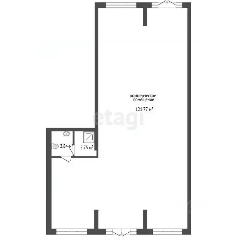 Помещение свободного назначения в Тюменская область, Тюмень ул. Андрея ... - Фото 2