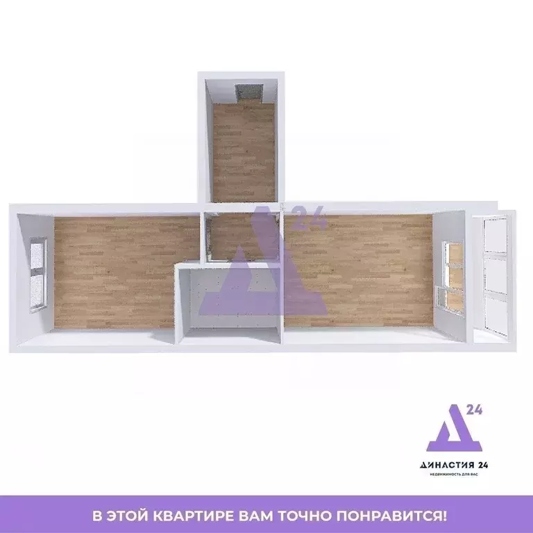 2-к кв. Алтайский край, Барнаул ул. Малахова, 34А (49.1 м) - Фото 2