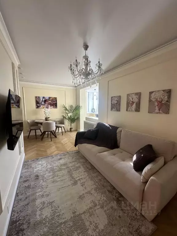 1-к кв. Москва просп. 60-летия Октября, 17 (53.0 м) - Фото 2