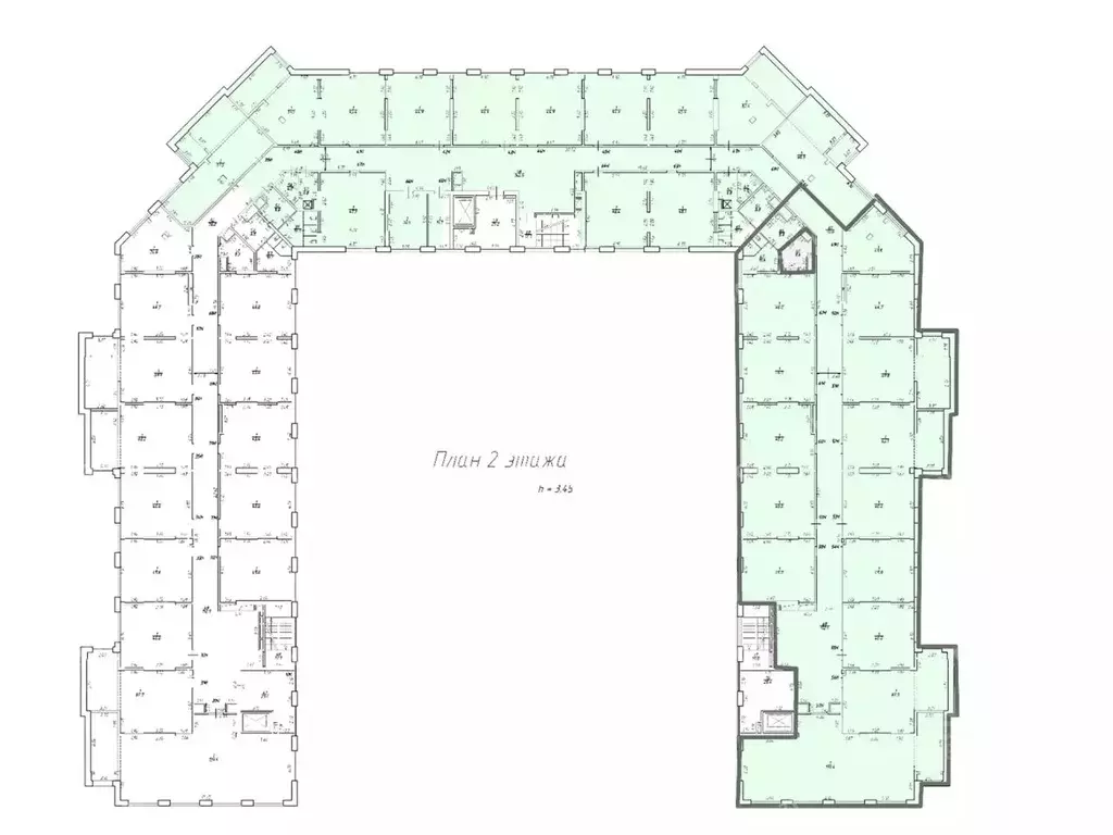 Офис в Санкт-Петербург Заусадебная ул., 25 (1936 м) - Фото 2