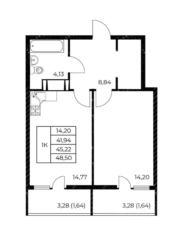 1-к кв. Ростовская область, Ростов-на-Дону Звезда Столицы 2 жилой ... - Фото 1